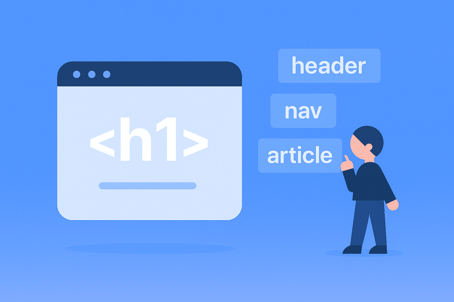 의미를 담은 HTML, Semantic HTML